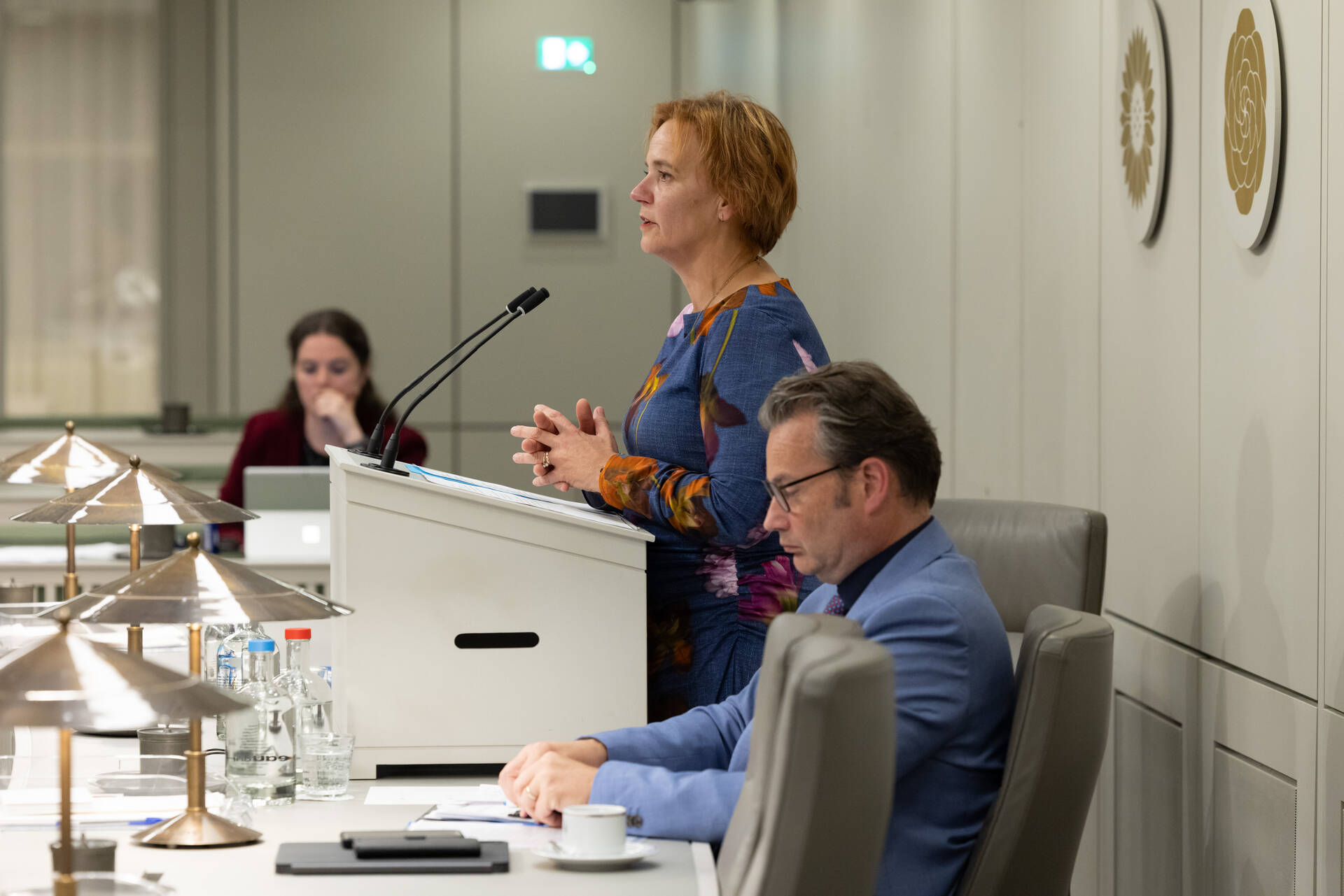 Demissionair staatssecretaris Tielen tijdens het debat op 30 september 2025